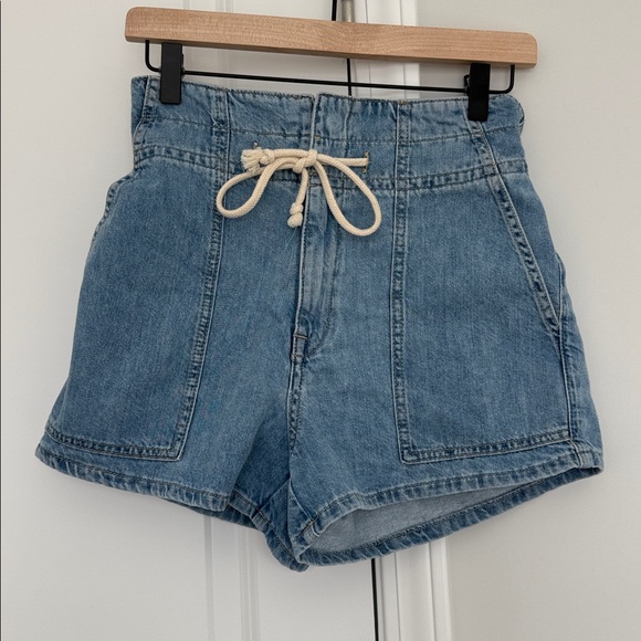Ba&Sh Mabo Drawstring High Waisted Shorts Size XS - Picture 3 of 9